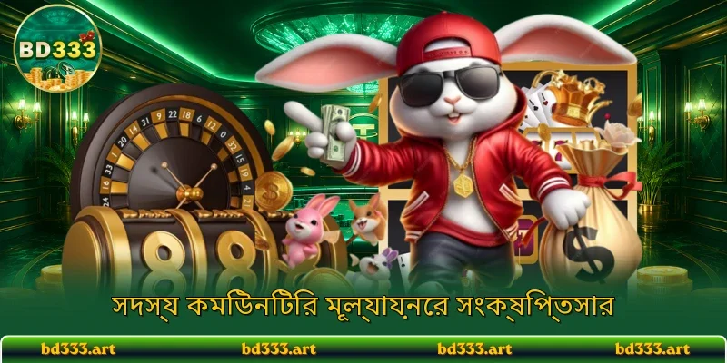 সদস্য কমিউনিটির মূল্যায়নের সংক্ষিপ্তসার